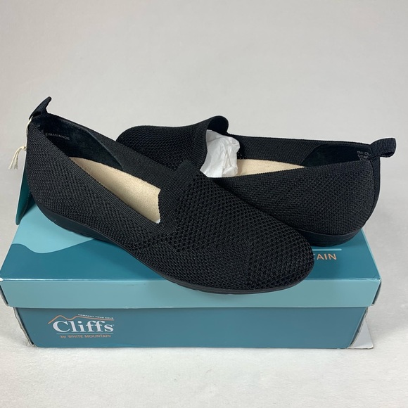 Cliffs by WHITE MOUNTAIN Shoes - NEW CLIFFS BY WHITE MOUNTAIN Felizia Women's Slip-on Comfort Flat 7.5M